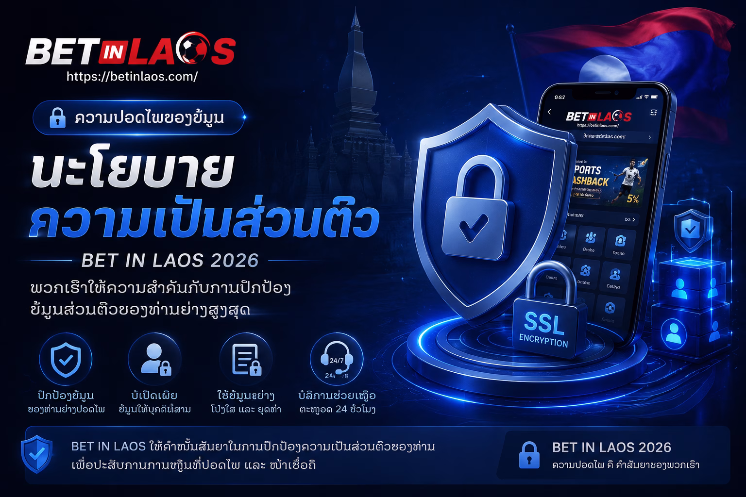 ນະໂຍບາຍຄວາມເປັນສ່ວນຕົວ — Bet in Laos